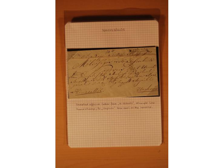 1610/1877, Sammlung Alt-, Vorphila- und Dienstbriefe, dabei 1610, Petition von Thomas Acs, adressiert an König Matthias II (R