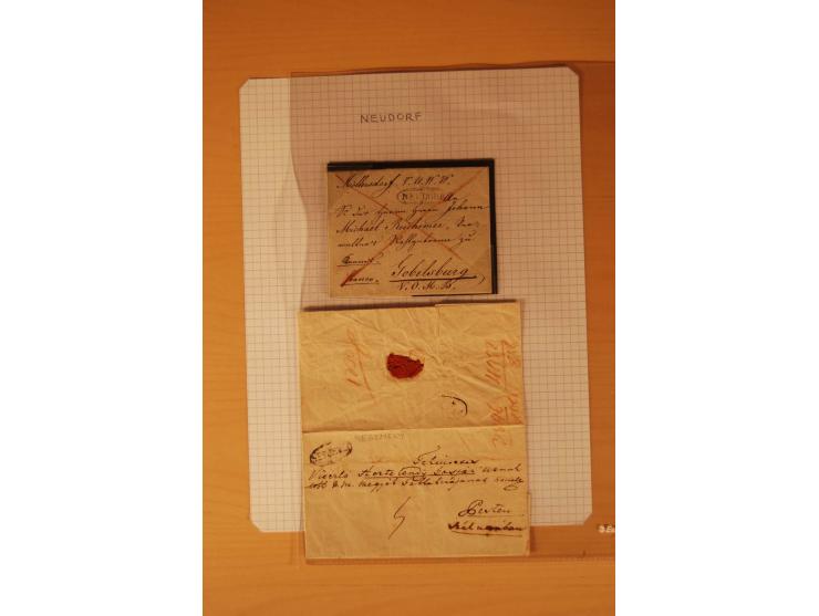 1610/1877, Sammlung Alt-, Vorphila- und Dienstbriefe, dabei 1610, Petition von Thomas Acs, adressiert an König Matthias II (R