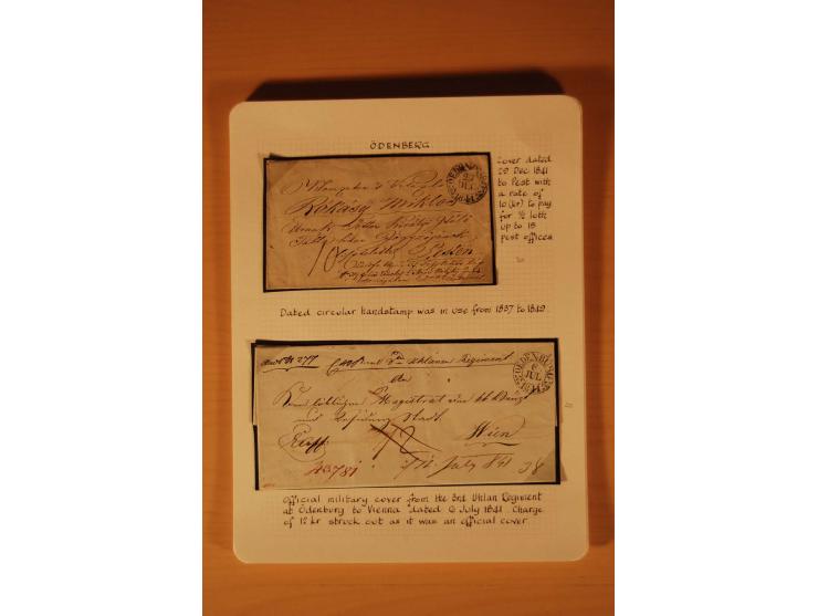 1610/1877, Sammlung Alt-, Vorphila- und Dienstbriefe, dabei 1610, Petition von Thomas Acs, adressiert an König Matthias II (R