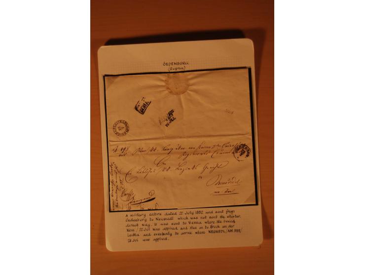1610/1877, Sammlung Alt-, Vorphila- und Dienstbriefe, dabei 1610, Petition von Thomas Acs, adressiert an König Matthias II (R