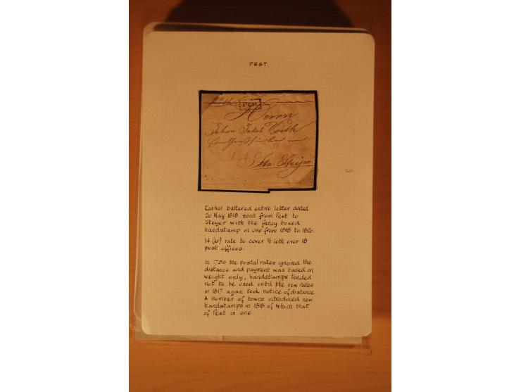 1610/1877, Sammlung Alt-, Vorphila- und Dienstbriefe, dabei 1610, Petition von Thomas Acs, adressiert an König Matthias II (R