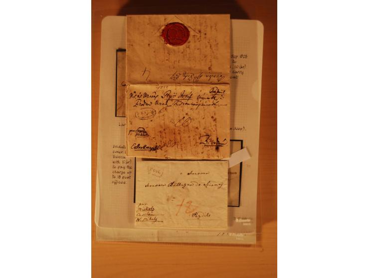 1610/1877, Sammlung Alt-, Vorphila- und Dienstbriefe, dabei 1610, Petition von Thomas Acs, adressiert an König Matthias II (R