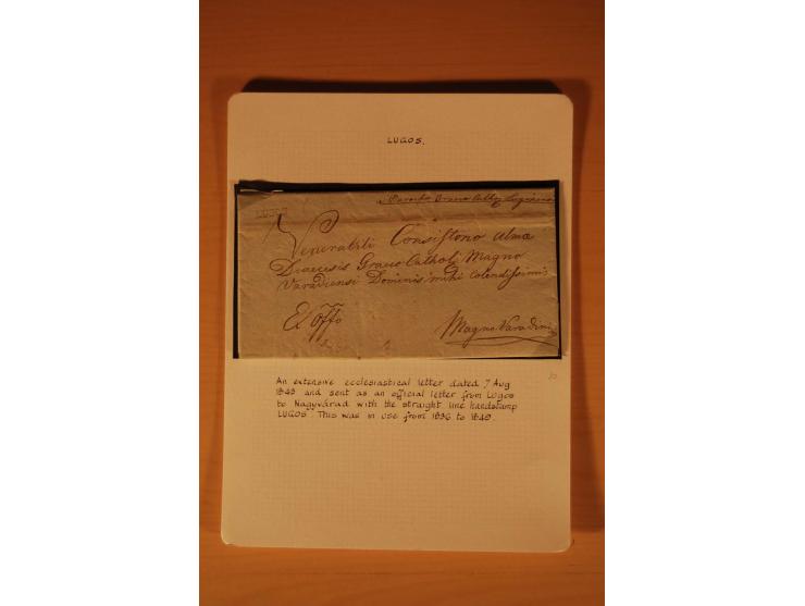 1610/1877, Sammlung Alt-, Vorphila- und Dienstbriefe, dabei 1610, Petition von Thomas Acs, adressiert an König Matthias II (R
