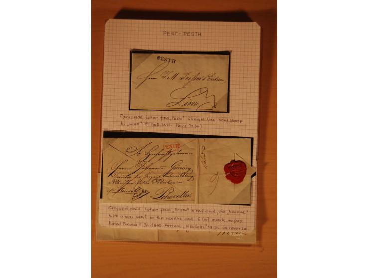 1610/1877, Sammlung Alt-, Vorphila- und Dienstbriefe, dabei 1610, Petition von Thomas Acs, adressiert an König Matthias II (R