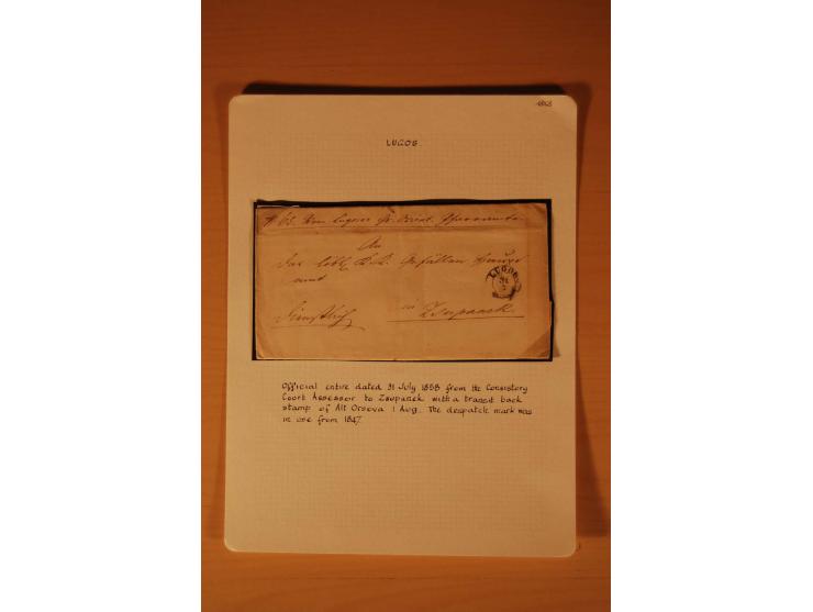 1610/1877, Sammlung Alt-, Vorphila- und Dienstbriefe, dabei 1610, Petition von Thomas Acs, adressiert an König Matthias II (R