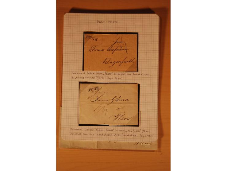 1610/1877, Sammlung Alt-, Vorphila- und Dienstbriefe, dabei 1610, Petition von Thomas Acs, adressiert an König Matthias II (R