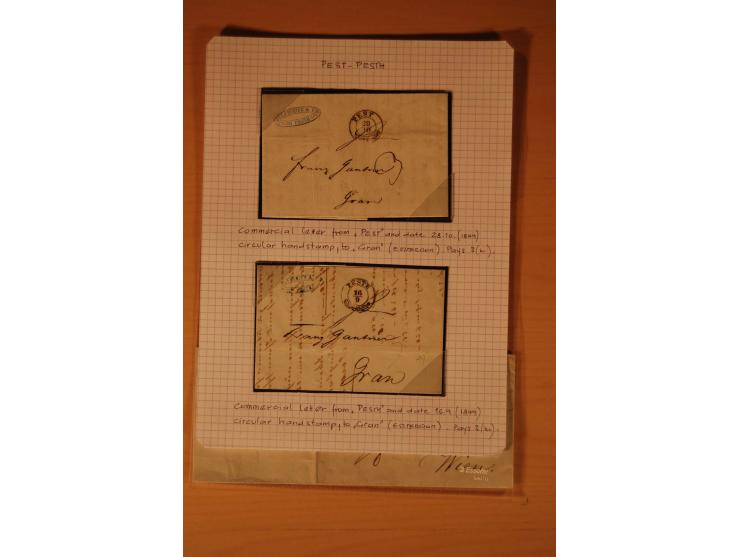 1610/1877, Sammlung Alt-, Vorphila- und Dienstbriefe, dabei 1610, Petition von Thomas Acs, adressiert an König Matthias II (R