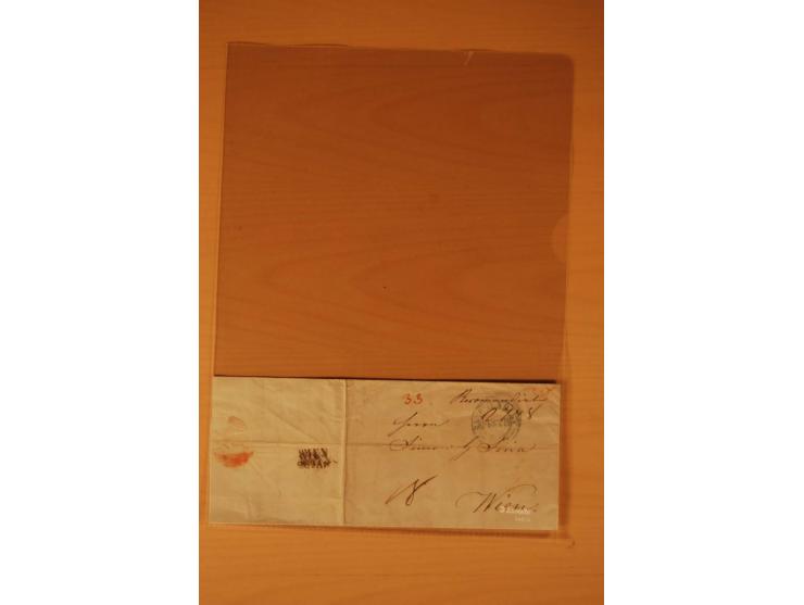 1610/1877, Sammlung Alt-, Vorphila- und Dienstbriefe, dabei 1610, Petition von Thomas Acs, adressiert an König Matthias II (R