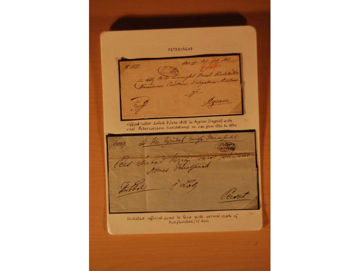 1610/1877, Sammlung Alt-, Vorphila- und Dienstbriefe, dabei 1610, Petition von Thomas Acs, adressiert an König Matthias II (R