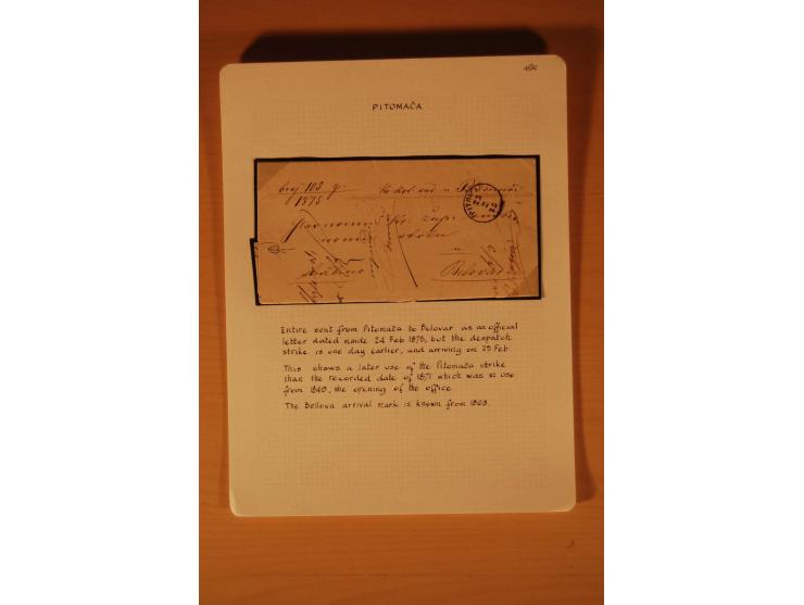 1610/1877, Sammlung Alt-, Vorphila- und Dienstbriefe, dabei 1610, Petition von Thomas Acs, adressiert an König Matthias II (R