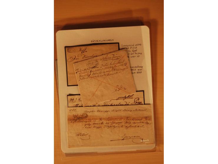 1610/1877, Sammlung Alt-, Vorphila- und Dienstbriefe, dabei 1610, Petition von Thomas Acs, adressiert an König Matthias II (R