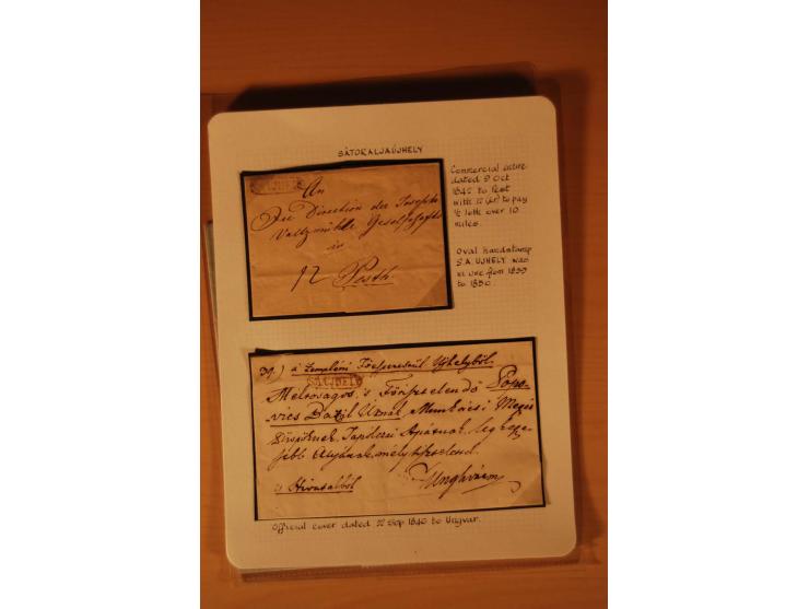 1610/1877, Sammlung Alt-, Vorphila- und Dienstbriefe, dabei 1610, Petition von Thomas Acs, adressiert an König Matthias II (R