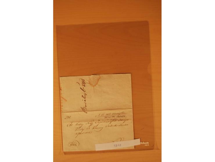 1610/1877, Sammlung Alt-, Vorphila- und Dienstbriefe, dabei 1610, Petition von Thomas Acs, adressiert an König Matthias II (R