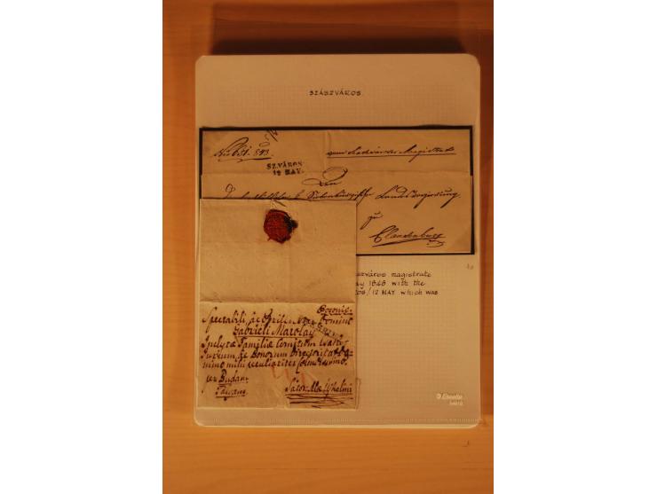 1610/1877, Sammlung Alt-, Vorphila- und Dienstbriefe, dabei 1610, Petition von Thomas Acs, adressiert an König Matthias II (R