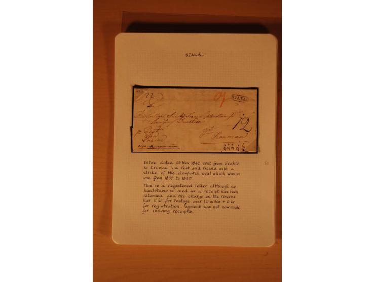 1610/1877, Sammlung Alt-, Vorphila- und Dienstbriefe, dabei 1610, Petition von Thomas Acs, adressiert an König Matthias II (R