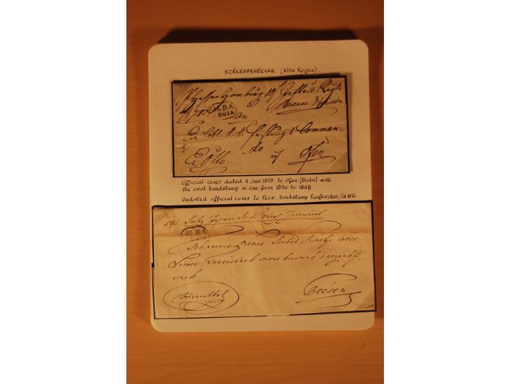 1610/1877, Sammlung Alt-, Vorphila- und Dienstbriefe, dabei 1610, Petition von Thomas Acs, adressiert an König Matthias II (R