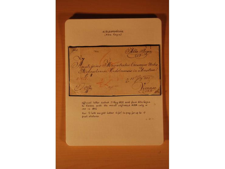 1610/1877, Sammlung Alt-, Vorphila- und Dienstbriefe, dabei 1610, Petition von Thomas Acs, adressiert an König Matthias II (R