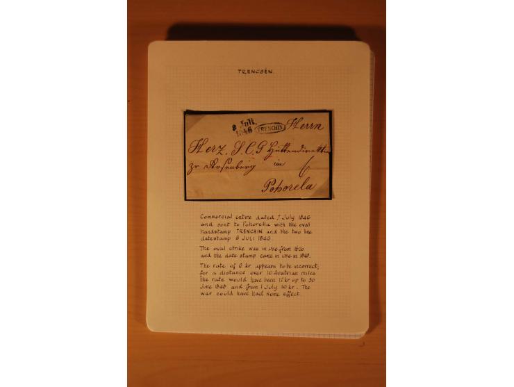 1610/1877, Sammlung Alt-, Vorphila- und Dienstbriefe, dabei 1610, Petition von Thomas Acs, adressiert an König Matthias II (R