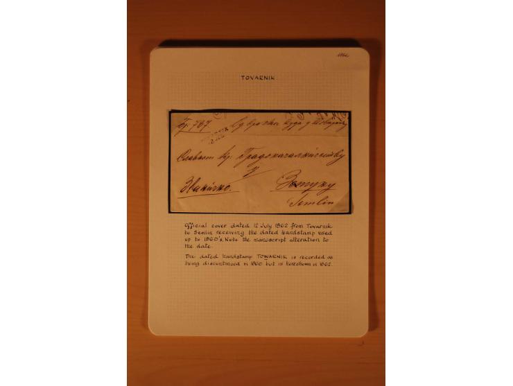 1610/1877, Sammlung Alt-, Vorphila- und Dienstbriefe, dabei 1610, Petition von Thomas Acs, adressiert an König Matthias II (R