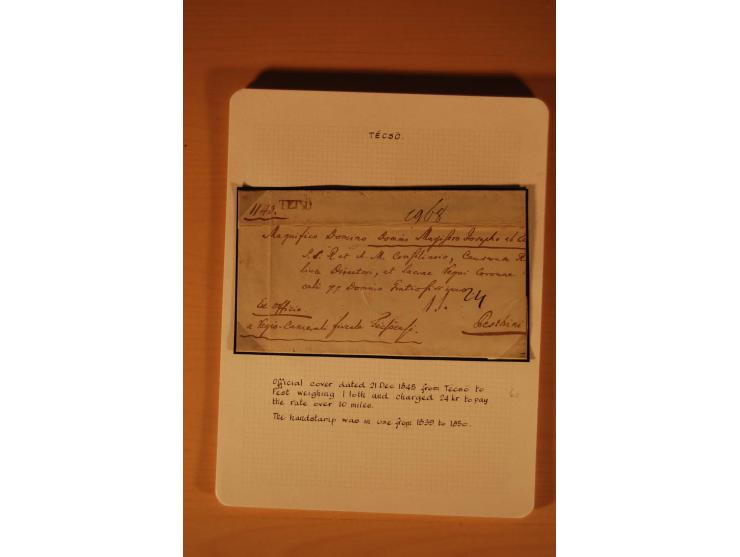 1610/1877, Sammlung Alt-, Vorphila- und Dienstbriefe, dabei 1610, Petition von Thomas Acs, adressiert an König Matthias II (R