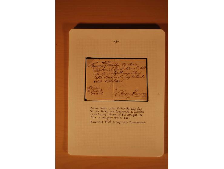 1610/1877, Sammlung Alt-, Vorphila- und Dienstbriefe, dabei 1610, Petition von Thomas Acs, adressiert an König Matthias II (R
