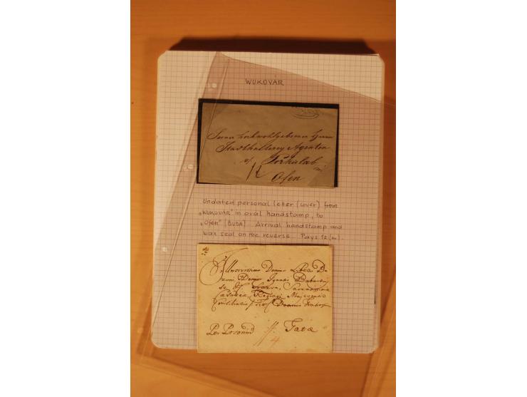 1610/1877, Sammlung Alt-, Vorphila- und Dienstbriefe, dabei 1610, Petition von Thomas Acs, adressiert an König Matthias II (R