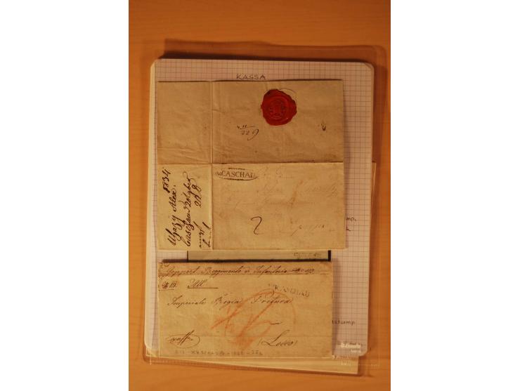 1610/1877, Sammlung Alt-, Vorphila- und Dienstbriefe, dabei 1610, Petition von Thomas Acs, adressiert an König Matthias II (R