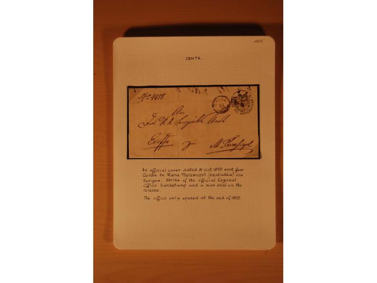 1610/1877, Sammlung Alt-, Vorphila- und Dienstbriefe, dabei 1610, Petition von Thomas Acs, adressiert an König Matthias II (R