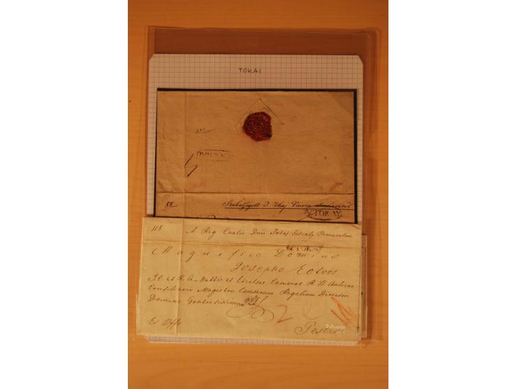 1610/1877, Sammlung Alt-, Vorphila- und Dienstbriefe, dabei 1610, Petition von Thomas Acs, adressiert an König Matthias II (R