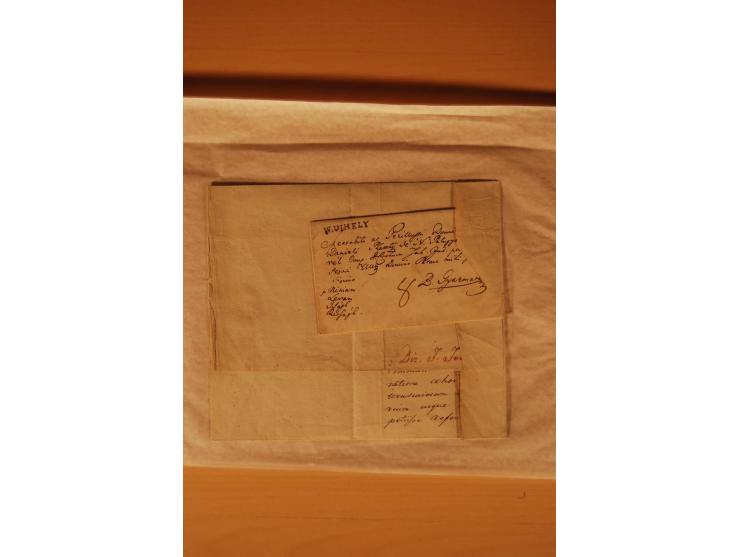 1610/1877, Sammlung Alt-, Vorphila- und Dienstbriefe, dabei 1610, Petition von Thomas Acs, adressiert an König Matthias II (R