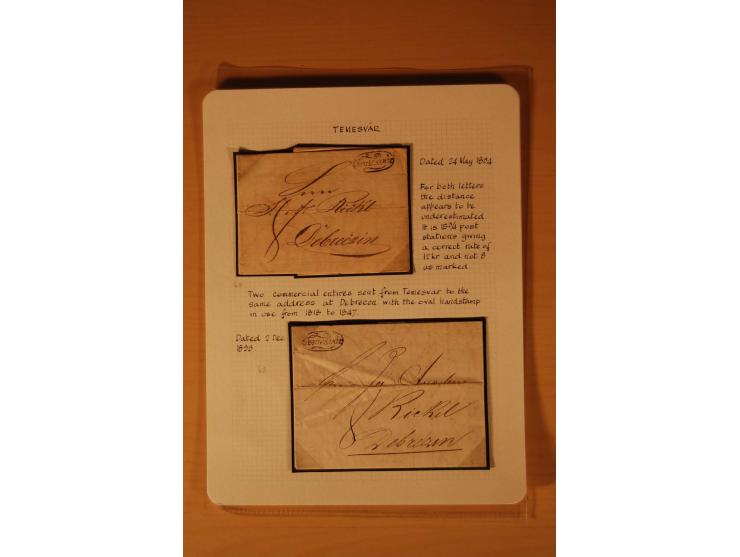 1610/1877, Sammlung Alt-, Vorphila- und Dienstbriefe, dabei 1610, Petition von Thomas Acs, adressiert an König Matthias II (R