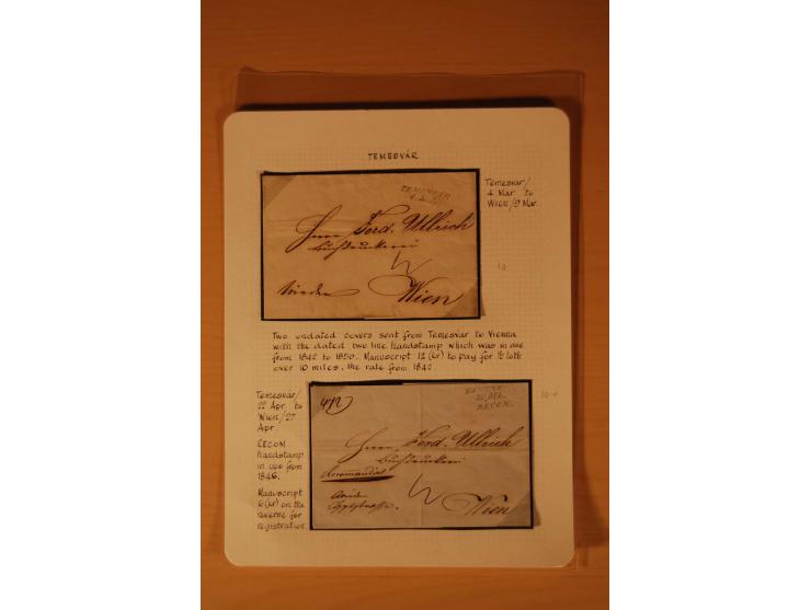 1610/1877, Sammlung Alt-, Vorphila- und Dienstbriefe, dabei 1610, Petition von Thomas Acs, adressiert an König Matthias II (R