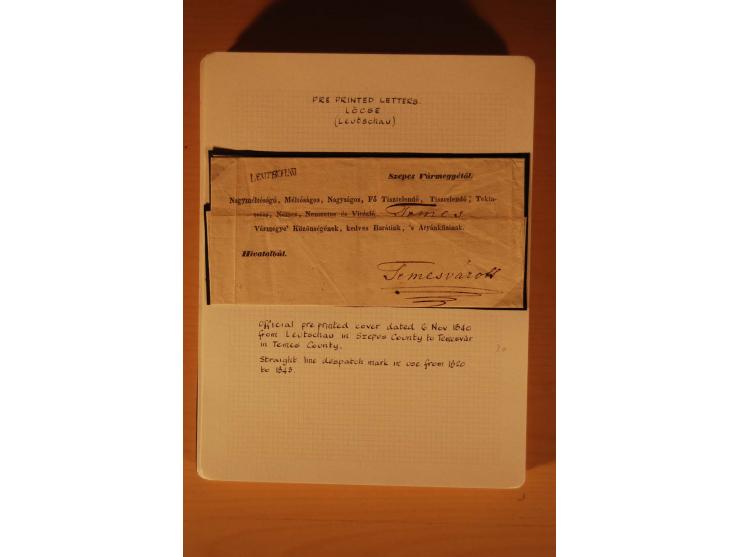 1610/1877, Sammlung Alt-, Vorphila- und Dienstbriefe, dabei 1610, Petition von Thomas Acs, adressiert an König Matthias II (R