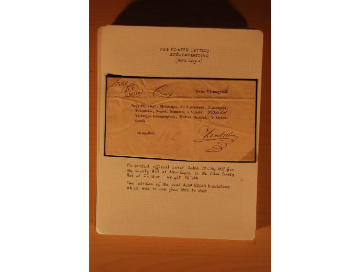 1610/1877, Sammlung Alt-, Vorphila- und Dienstbriefe, dabei 1610, Petition von Thomas Acs, adressiert an König Matthias II (R