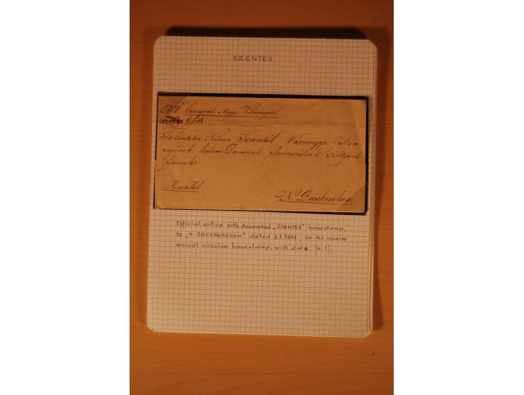 1610/1877, Sammlung Alt-, Vorphila- und Dienstbriefe, dabei 1610, Petition von Thomas Acs, adressiert an König Matthias II (R