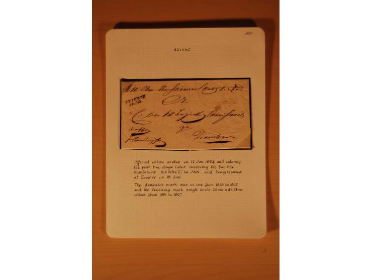 1610/1877, Sammlung Alt-, Vorphila- und Dienstbriefe, dabei 1610, Petition von Thomas Acs, adressiert an König Matthias II (R