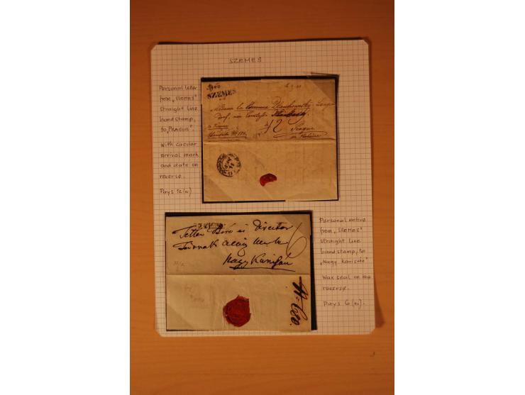 1610/1877, Sammlung Alt-, Vorphila- und Dienstbriefe, dabei 1610, Petition von Thomas Acs, adressiert an König Matthias II (R