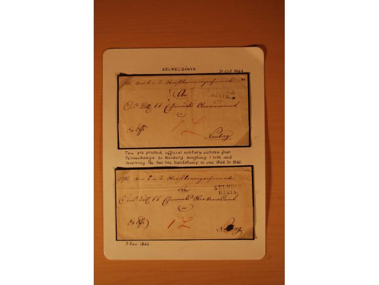 1610/1877, Sammlung Alt-, Vorphila- und Dienstbriefe, dabei 1610, Petition von Thomas Acs, adressiert an König Matthias II (R
