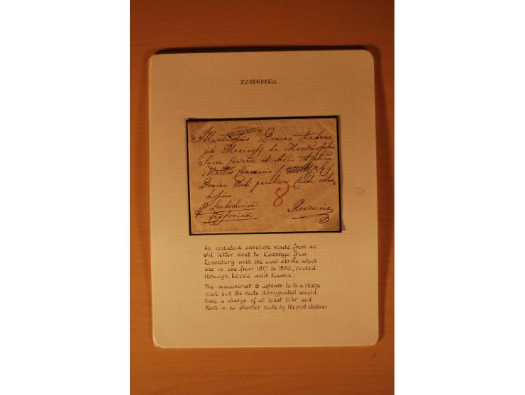 1610/1877, Sammlung Alt-, Vorphila- und Dienstbriefe, dabei 1610, Petition von Thomas Acs, adressiert an König Matthias II (R