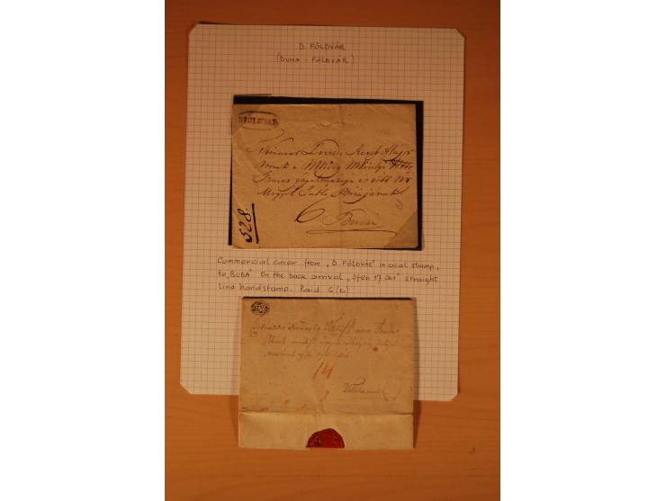 1610/1877, Sammlung Alt-, Vorphila- und Dienstbriefe, dabei 1610, Petition von Thomas Acs, adressiert an König Matthias II (R