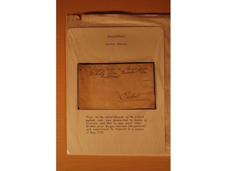 1610/1877, Sammlung Alt-, Vorphila- und Dienstbriefe, dabei 1610, Petition von Thomas Acs, adressiert an König Matthias II (R