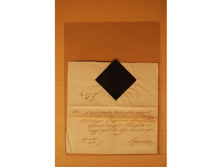 1610/1877, Sammlung Alt-, Vorphila- und Dienstbriefe, dabei 1610, Petition von Thomas Acs, adressiert an König Matthias II (R