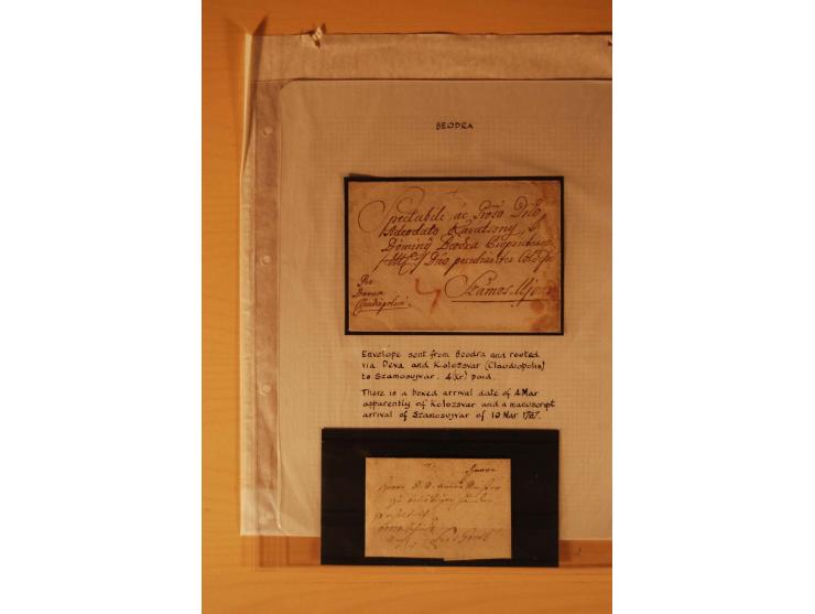 1610/1877, Sammlung Alt-, Vorphila- und Dienstbriefe, dabei 1610, Petition von Thomas Acs, adressiert an König Matthias II (R