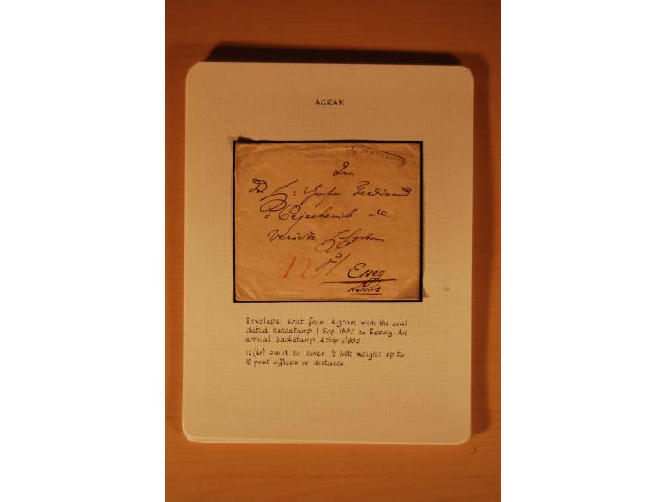 1610/1877, Sammlung Alt-, Vorphila- und Dienstbriefe, dabei 1610, Petition von Thomas Acs, adressiert an König Matthias II (R