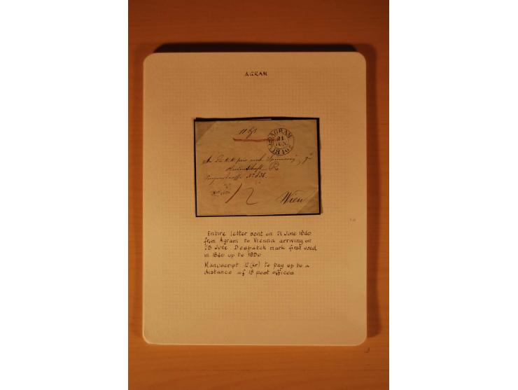 1610/1877, Sammlung Alt-, Vorphila- und Dienstbriefe, dabei 1610, Petition von Thomas Acs, adressiert an König Matthias II (R