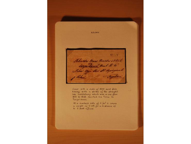 1610/1877, Sammlung Alt-, Vorphila- und Dienstbriefe, dabei 1610, Petition von Thomas Acs, adressiert an König Matthias II (R