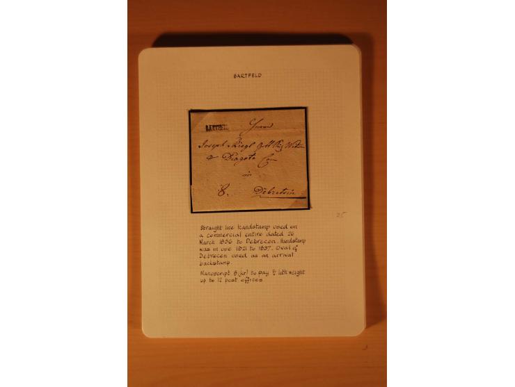 1610/1877, Sammlung Alt-, Vorphila- und Dienstbriefe, dabei 1610, Petition von Thomas Acs, adressiert an König Matthias II (R