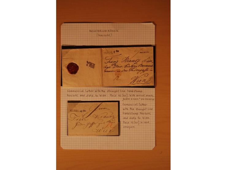 1610/1877, Sammlung Alt-, Vorphila- und Dienstbriefe, dabei 1610, Petition von Thomas Acs, adressiert an König Matthias II (R