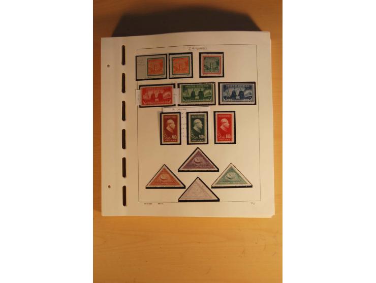 1949/83, postfrische Sammlung, bis Mi.-Nr. 1905 in den Hauptnummern kpl. mit allen guten Ausgaben einschließlich des Spitzens