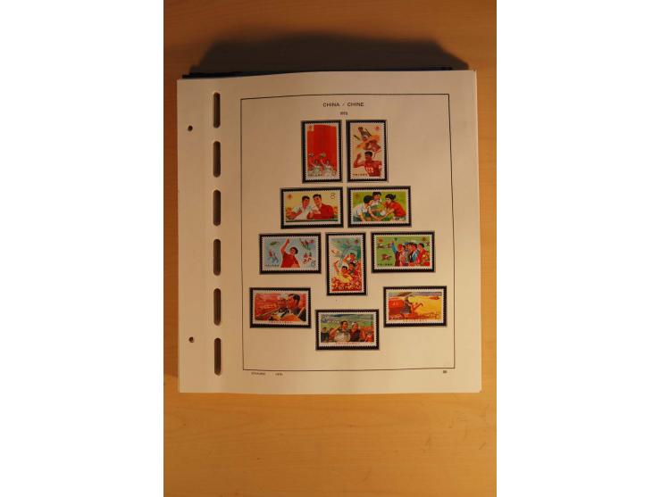1949/83, postfrische Sammlung, bis Mi.-Nr. 1905 in den Hauptnummern kpl. mit allen guten Ausgaben einschließlich des Spitzens